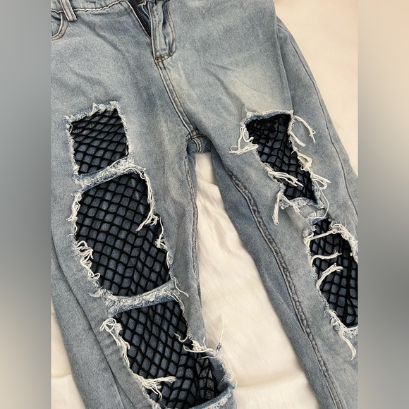 Fishnet jeans - Picture 9 of 10